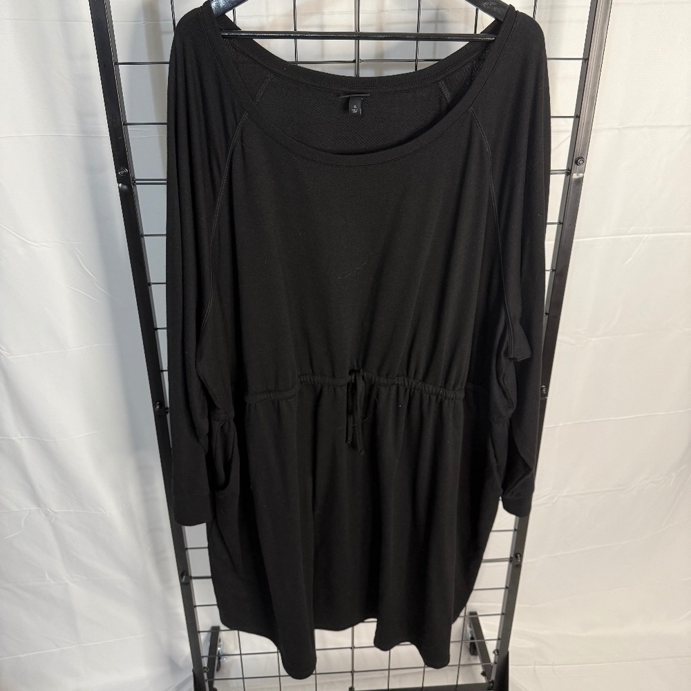 Torrid 6X Black Sweatshirt Dress